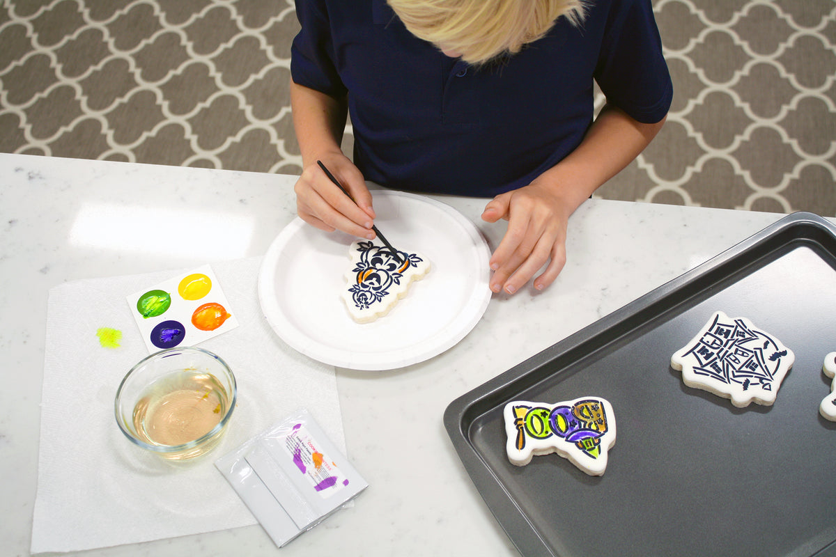 Paint Your Own Cookie Snowflake Stencil