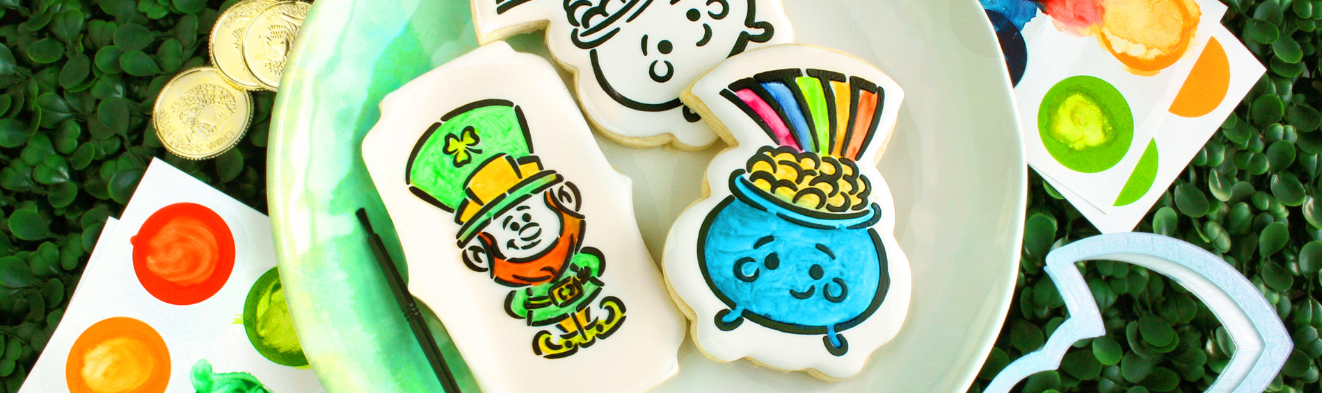 St Patrick’s Day Cookies, Homemade Gingerbread Man Cookies, 