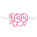 100 Days of School PYO Stencil - The Cookie Countess
