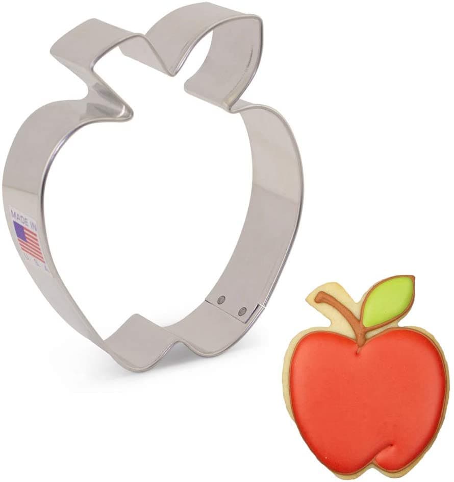 Ann Clark Cookie Cutter Apple Cookie Cutter 3 1/2"