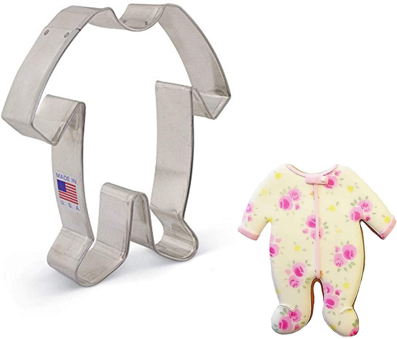 Ann Clark Cookie Cutter Baby Pajamas Cookie Cutter 4 1/8" x 4 1/2"