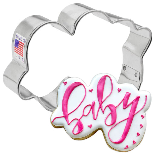 Ann Clark Cookie Cutter Baby Script Cookie Cutter