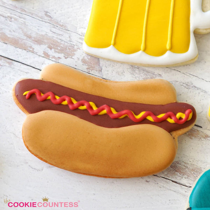Hot Dog Cookie Cutter Photos and Images