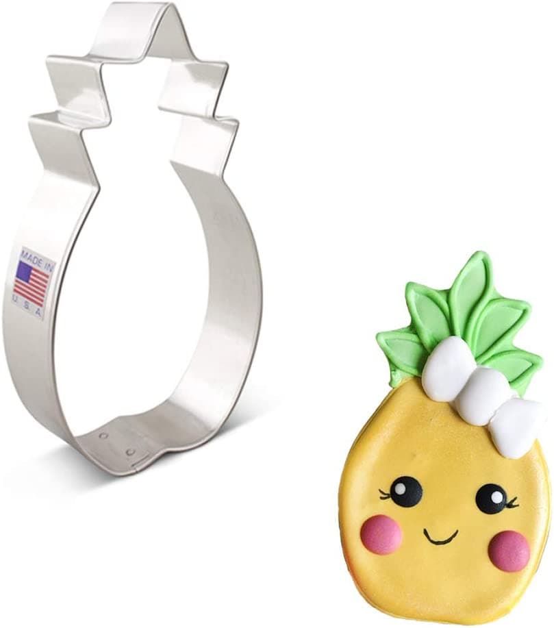 Pineapple Cookie Cutter/Dishwasher Safe