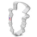 Ann Clark Cookie Cutter Sugar Skull with Top Hat Cookie Cutter