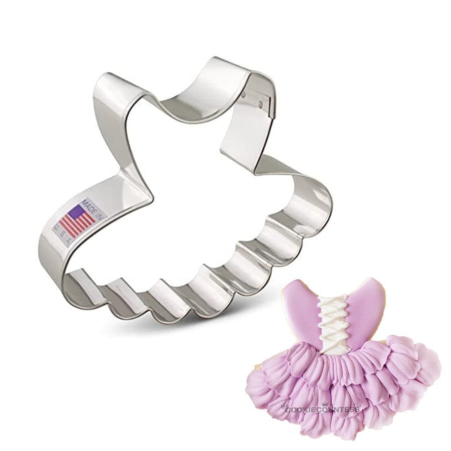 Ann Clark Cookie Cutter Tutu Ballet Cookie Cutter