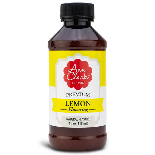 Ann Clark Premium Lemon Flavoring 4oz - The Cookie Countess