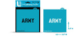 ARMY US Army Stencil - The Cookie Countess