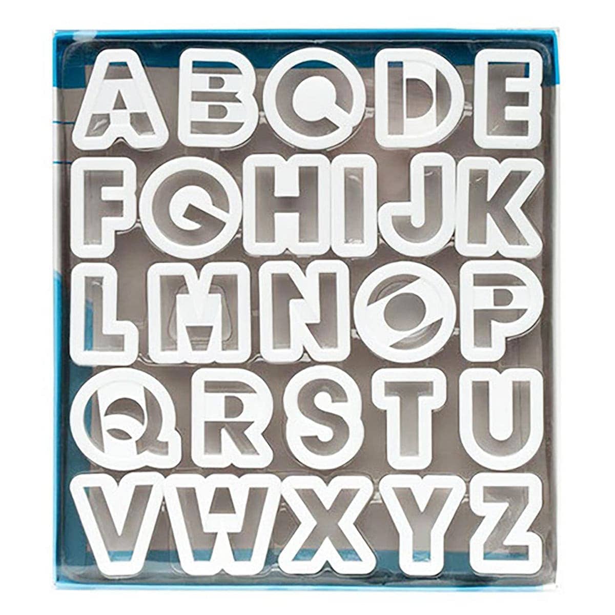 KETAR Alphabet Baking Pan Cookie Cutters - Brownie Pan with Letter