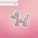 Balloon Dog Cookie Cutter STL - The Cookie Countess