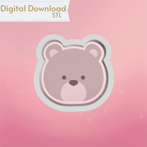 Bear Cookie Cutter STL - The Cookie Countess