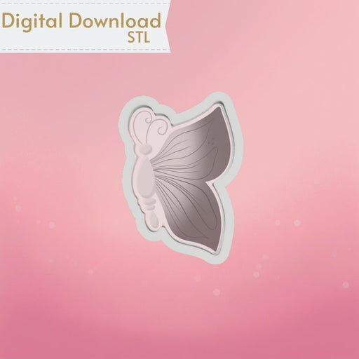 Butterfly Cookie Cutter STL - The Cookie Countess