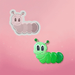 Caterpillar Cookie Cutter - The Cookie Countess