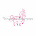 Circus Horse PYO Stencil - The Cookie Countess