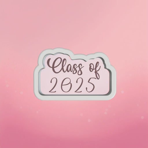 Class of... Plaque Cookie Cutter - The Cookie Countess