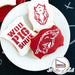 College Stencil - Arkansas Running Hog - The Cookie Countess