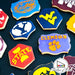 College Stencil - Brigham Young University - BYU Y - The Cookie Countess