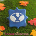 College Stencil - Brigham Young University - BYU Y - The Cookie Countess