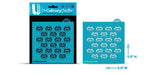 College Stencil - Colorado State Ram Repeat - The Cookie Countess
