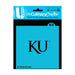 College Stencil - Kansas University - KU - The Cookie Countess
