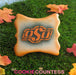 College Stencil - Oklahoma State - The Cookie Countess