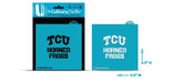 College Stencil - Texas Christian University TCU Horned Frogs - The Cookie Countess