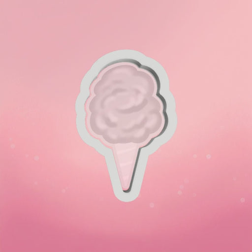 Cotton Candy Cookie Cutter - The Cookie Countess