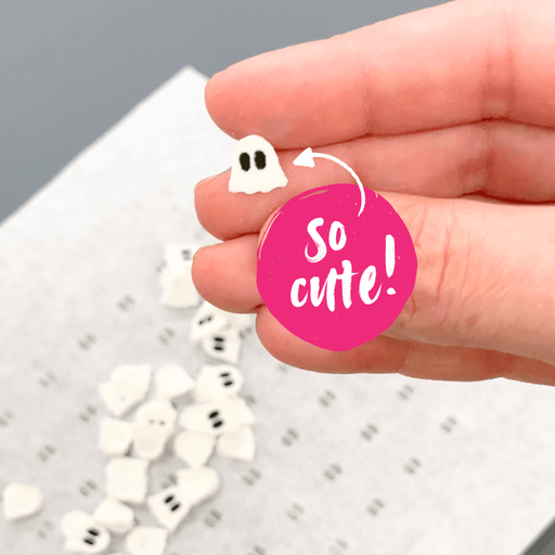 Cute Ghost 2pc Sprinkle Stencil - The Cookie Countess