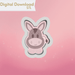 Donkey Cookie Cutter STL - The Cookie Countess