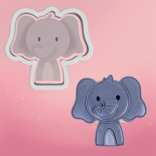 Elephant Cookie Cutter - The Cookie Countess
