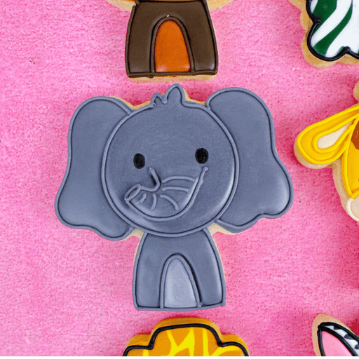 Elephant Cookie Cutter - The Cookie Countess