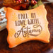 Fall in Love with Autumn Stencil - The Cookie Countess