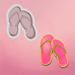 Flip Flops Cookie Cutter - The Cookie Countess