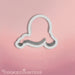Flying Trick or Treat Ghost Cookie Cutter - The Cookie Countess