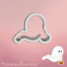 Flying Trick or Treat Ghost Cookie Cutter - The Cookie Countess