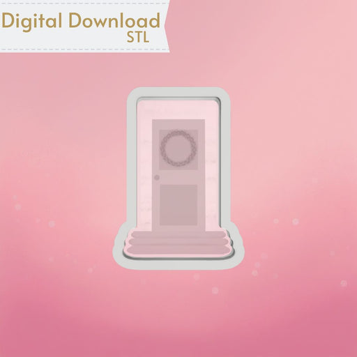 Front Door Cookie Cutter STL - The Cookie Countess