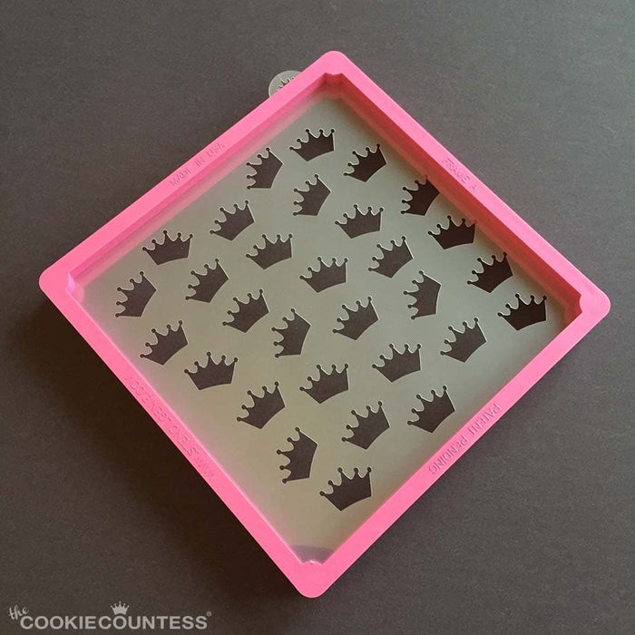 Magnetic Cookie Stencil Holder For Biscuit Cake Decorating Stencil Frame  .nu