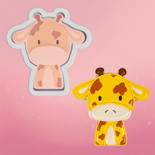 Giraffe Cookie Cutter - The Cookie Countess