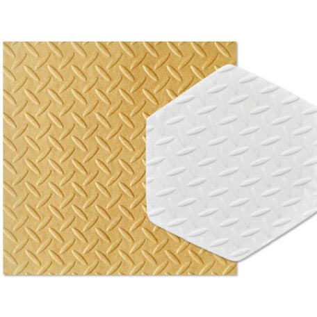 Intricut Edibles Parchment Paper Parchment Texture Sheets - Diamond Plate