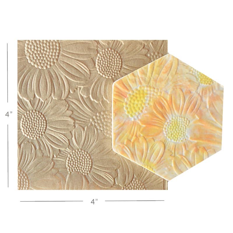 Parchment Texture Sheets - Floral 9