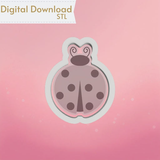 Lady Bug Cookie Cutter STL - The Cookie Countess