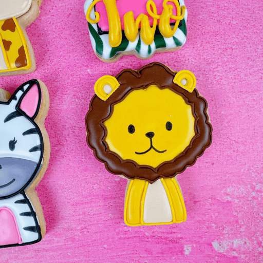 Lion Cookie Cutter - The Cookie Countess