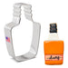 Liquor Bottle Cookie Cutter 4 1/2" x 2" - The Cookie Countess