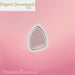 Makeup Sponge Cookie Cutter STL - The Cookie Countess