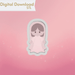 Mary Cookie Cutter STL - The Cookie Countess