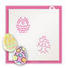 Mini Egg Dots and Diamonds PYO Stencil - The Cookie Countess