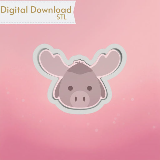 Moose Cookie Cutter STL - The Cookie Countess