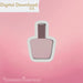 Nail Polish 2 Cookie Cutter STL - The Cookie Countess