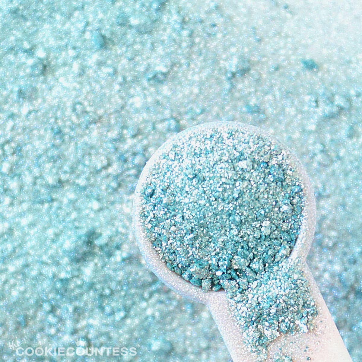 Edible Turqouise Candy Teal Food Grade Flash Dust