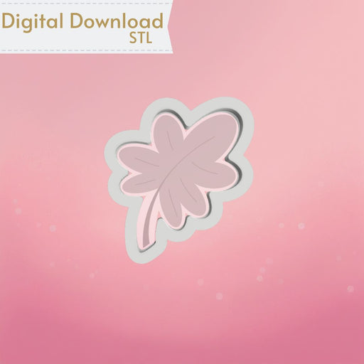 Oak Leaf Cookie Cutter STL - The Cookie Countess